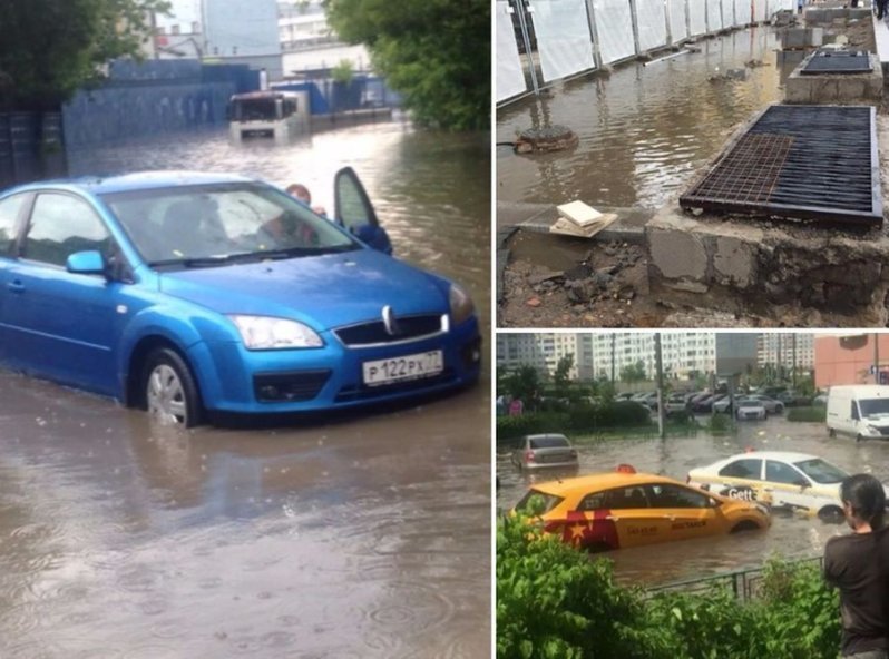 Доколе "изнеженным" москвичам придется передвигаться по затопленным улицам
