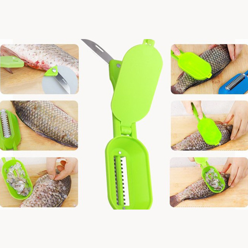 7. Удобный инструмент для чистки рыбы