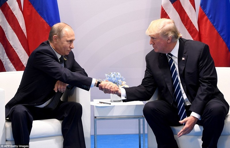 В.Путин и Д.Трамп
