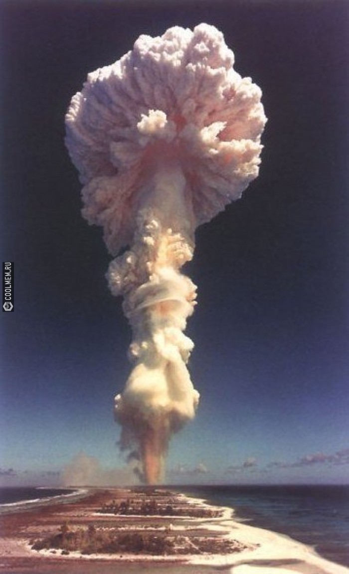  Термоядерный взрыв в 40 километрах от камеры, 1971 год