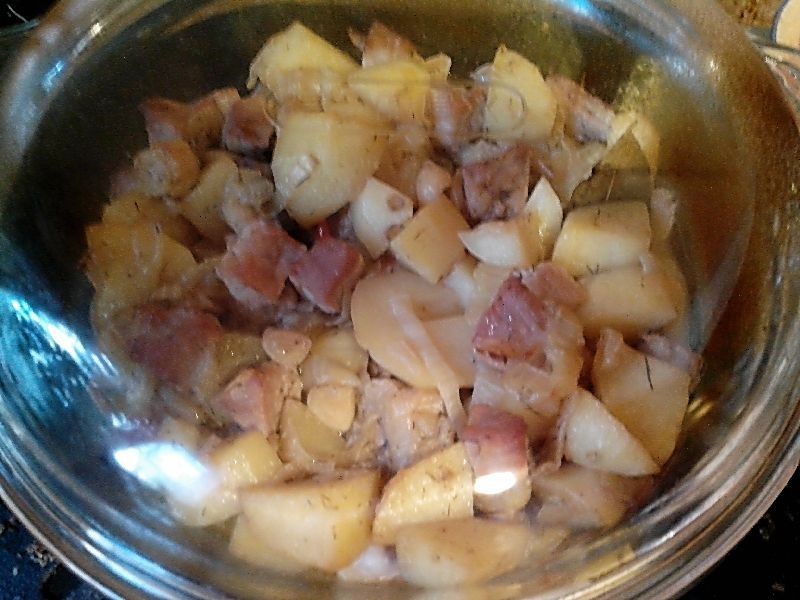 Запеканка из свинины с картошкой по-мальтийски