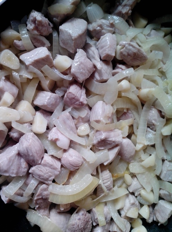 Запеканка из свинины с картошкой по-мальтийски