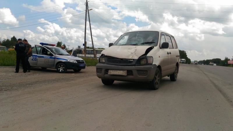 В Бердске сбили рабочего, переходившего трассу в неположенном месте