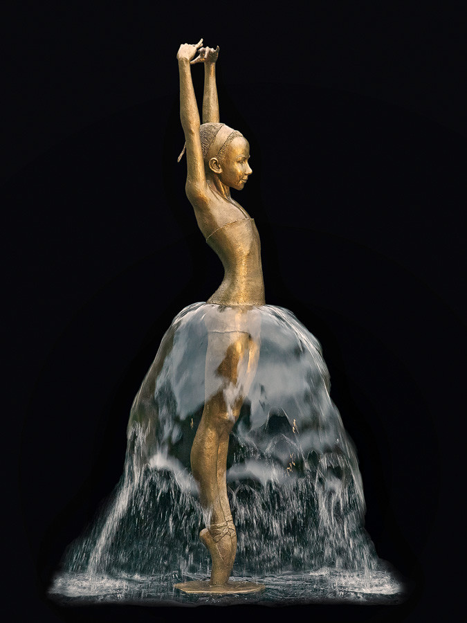 Потрясающие фонтаны. Скульптор Małgorzata Chodakowska