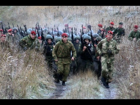 Спецназ "РОСИЧ" Краповые береты марш 15км 