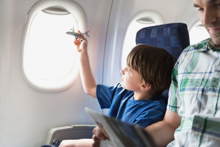 Разговор с ребёнком в полёте
