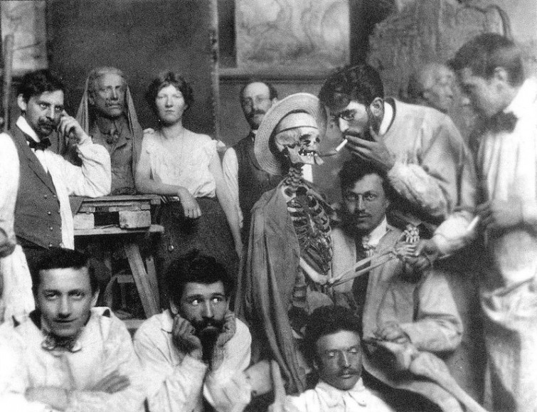  Студенты Императорской Академии художеств, Санкт-Петербург, 1913 год