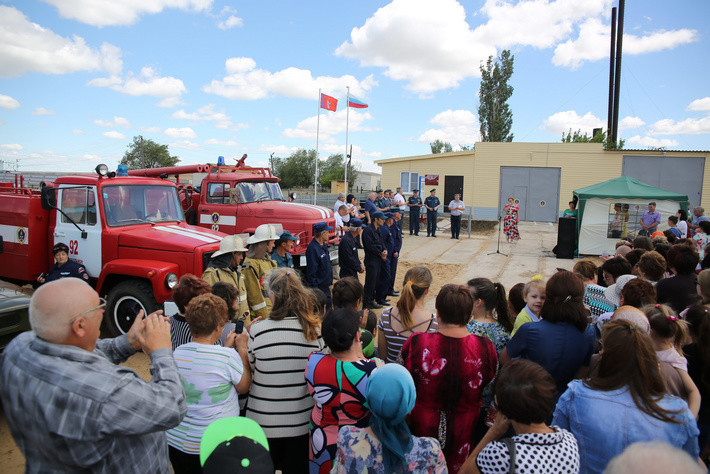 78. Hовое пожарное депо открылось в Николаевском районе Волгоградской области