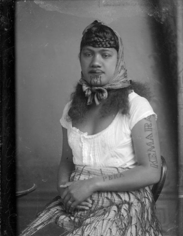 30 невероятных портретов женщин маори с их традиционными татуировкам
