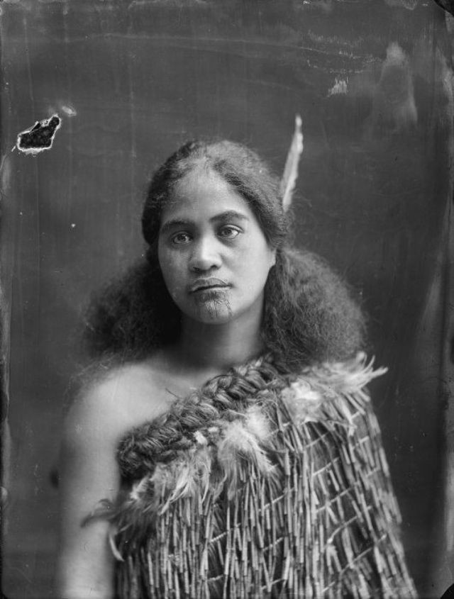 30 невероятных портретов женщин маори с их традиционными татуировкам