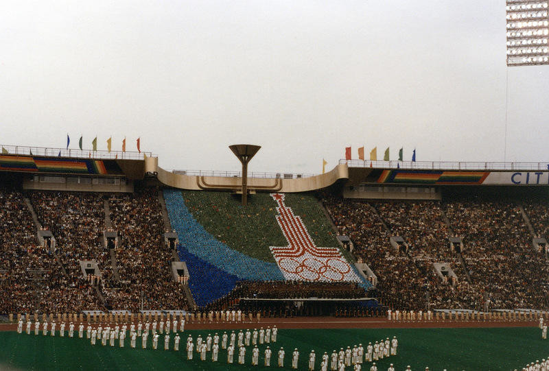 1980. Живые картины Московской Олимпиады