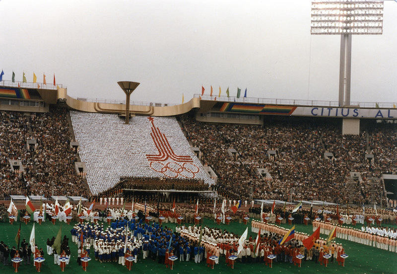 1980. Живые картины Московской Олимпиады