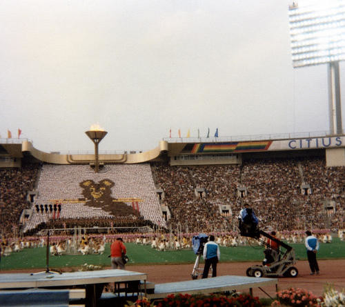 1980. Живые картины Московской Олимпиады