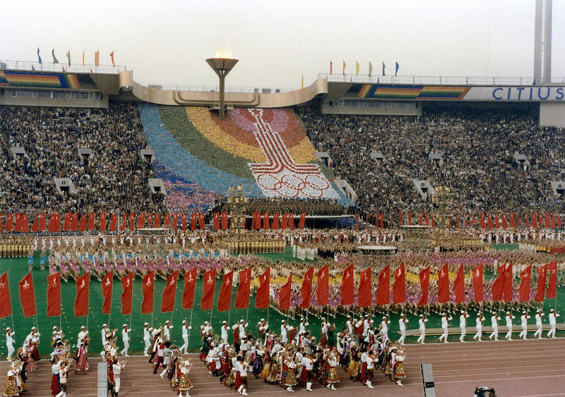 1980. Живые картины Московской Олимпиады