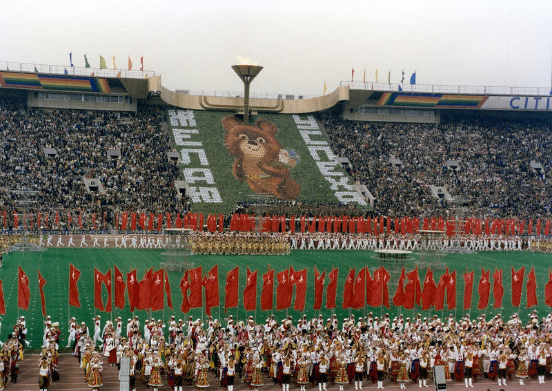 1980. Живые картины Московской Олимпиады