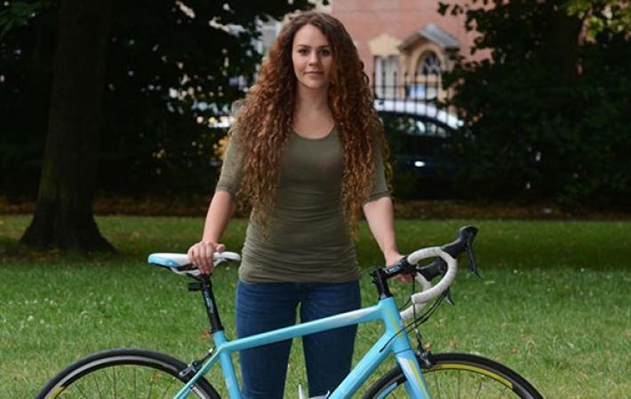 Девушка угнала велосипед, украденный у нее накануне