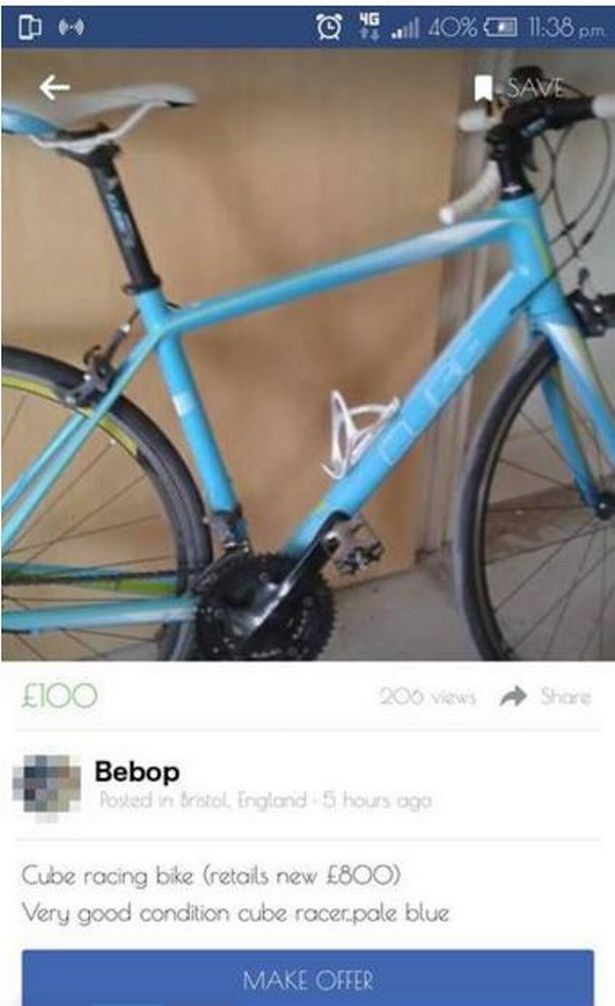 Девушка угнала велосипед, украденный у нее накануне