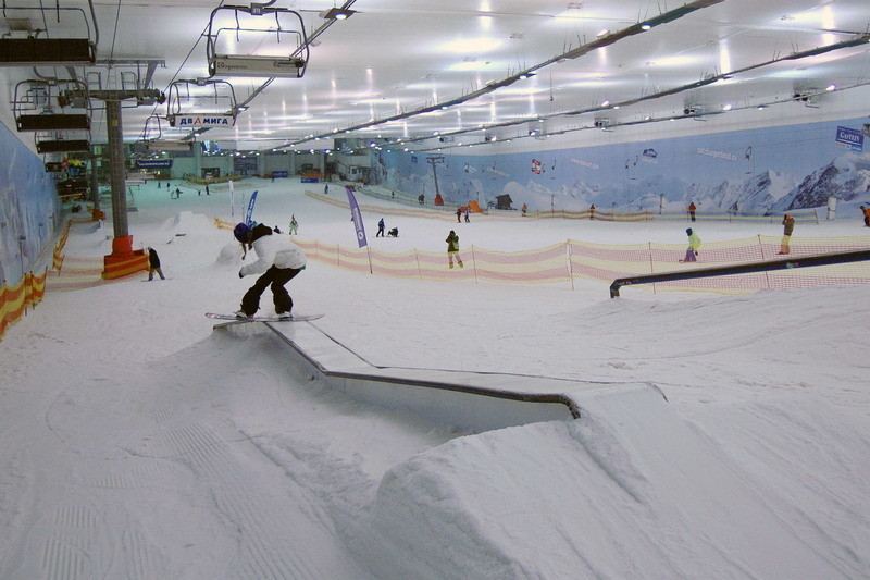 «Снежком» – первый в России и крупнейший в Европе  всесезонный горнолыжный комплекс