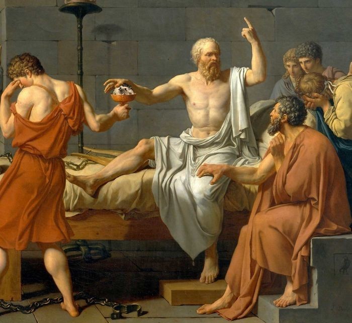 Жан-Луи Давид, "Причуда Сократа"
