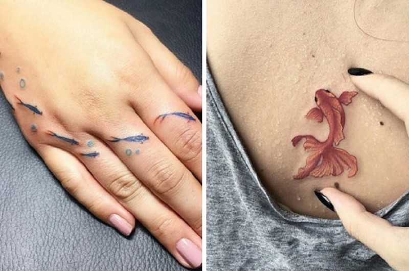 Татуировки для тайных русалок