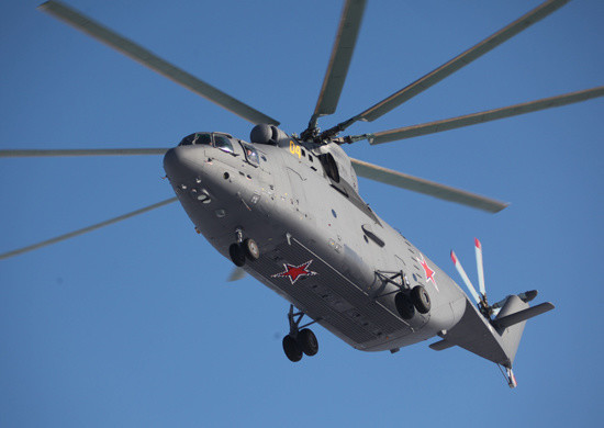 22. Завершена приемка транспортного вертолета Ми-26 для авиасоединения ВВО в Хабаровском крае