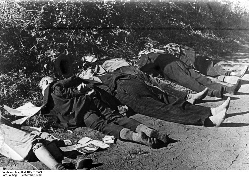 Жертвы польского насилия над мирным немецким населением Польши