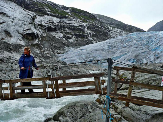 Норвегия: когда вы слишком приближаетесь к ледникам