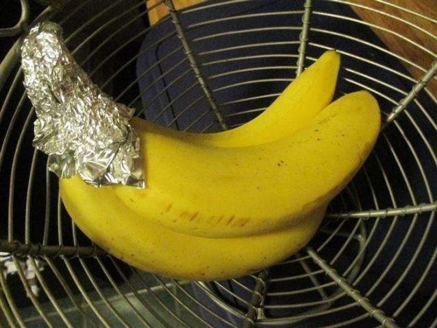 Сохраняем свежесть бананам