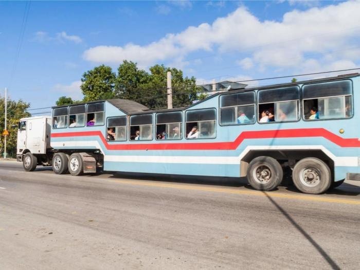 5. Верблюжий автобус на Кубе