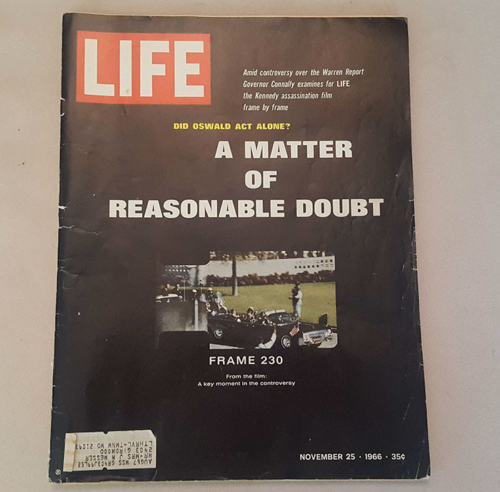 Выпуск журнала Life от 25 ноября 1966 года, посвященный убийству Джона Кеннеди 