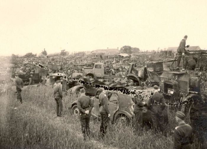 Французский город Дюнкерк после эвакуации 1940 года