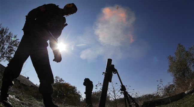 Донецкие ополченцы вооружились американскими минометами