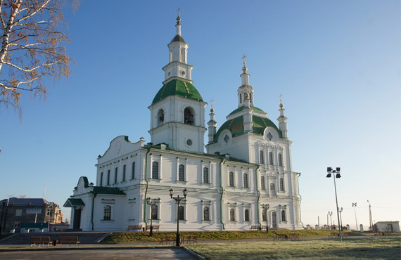 Ялуторовск город в лесостепной зоне Западной Сибири