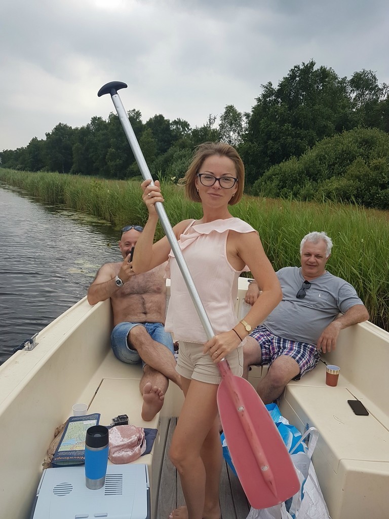 На лодке по каналам Голландии