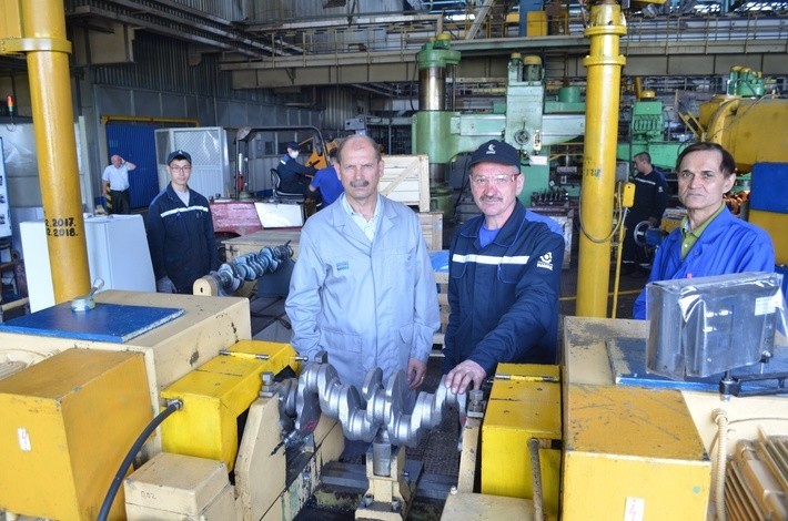 На кузнечном заводе КамАЗа освоены коленвалы для ЯМЗ