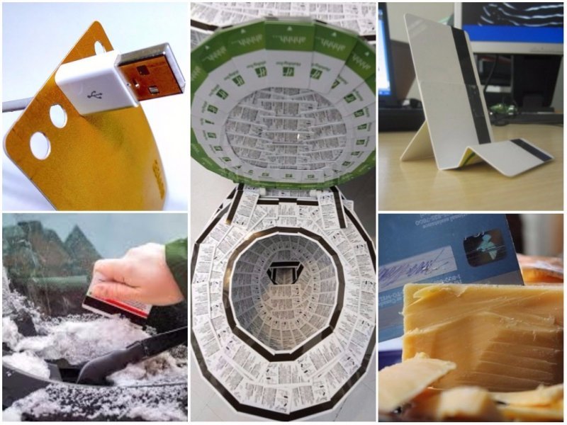 11 любопытных способов применения банковских карт, которые придумали люди с большой смекалкой