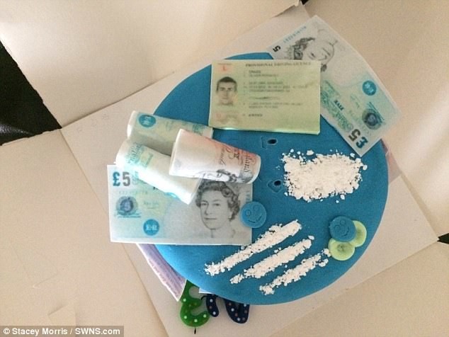 Подруга додумалась заказать на день рождения бойфренду кокаиновый торт
