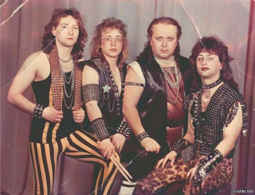Белорусский метал–бэнд "Вепри суицида", 80–ые