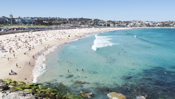Самый популярный пляж в Instagram* - Бонди-бич, Сидней, Новый Южный Уэльс