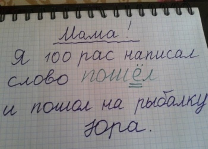 К вопросу касательно грамотности или пишим правельно