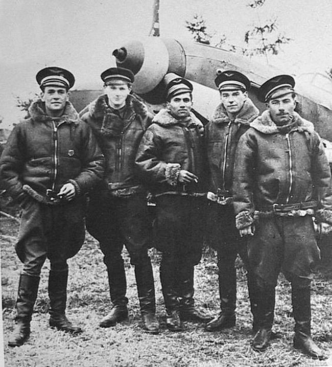 Октябрь 1943, асы полка Нормандия-Неман