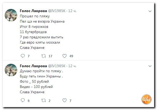 Политические коментарии соцсетей - 192