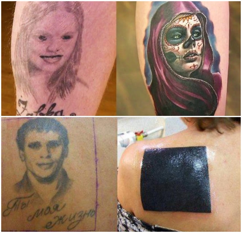Стираем ошибки молодости: топ-15 перекрытых татуировок