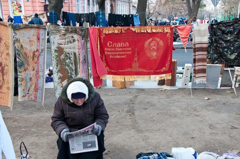 Чего только не встретишь на блошиных рынках!