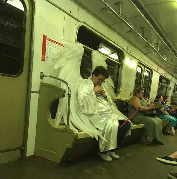 Ангел спустился в метро 