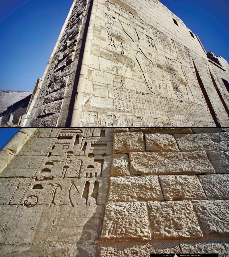 Поминальный храм Рамсеса III в Мединет-Абу