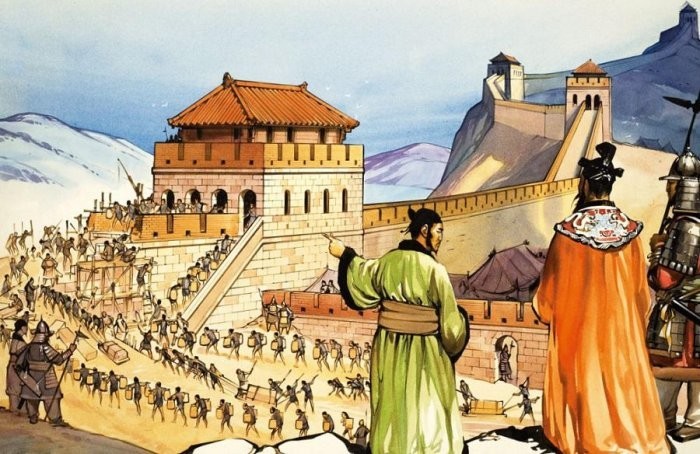 Великая китайская стена – места многочисленных человеческих жертв