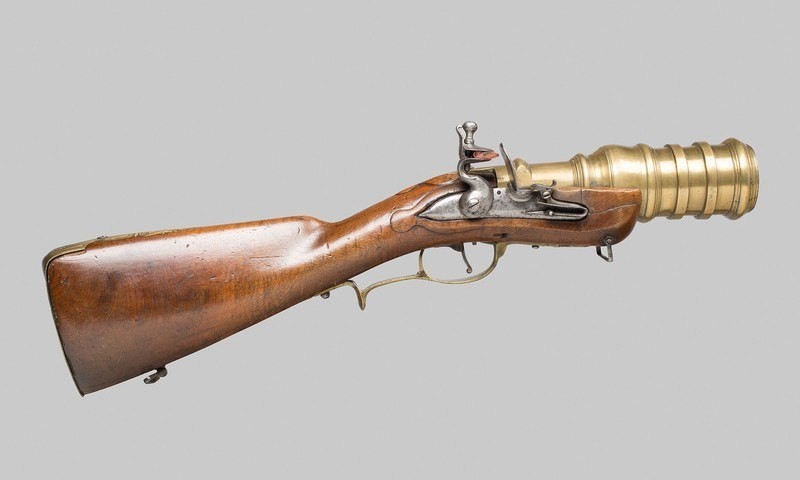 79 Германский ручной гранатомет, около 1740 года.