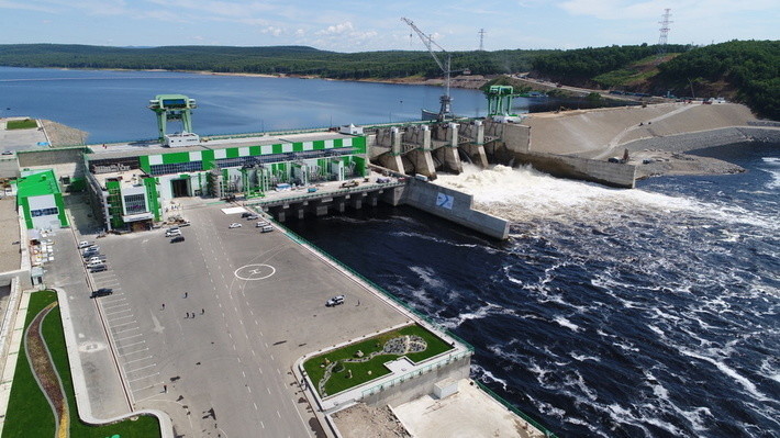 «Русгидро» ввело в эксплуатацию три гидроагрегата Нижне-Бурейской ГЭС