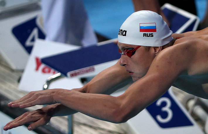 Российский пловец Красных победил на дистанции 400 м кролем на этапе КМ в Нидерландах